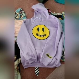 Lans  hoodie  size Large  color  purple/lavender